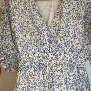 Summer floral romper